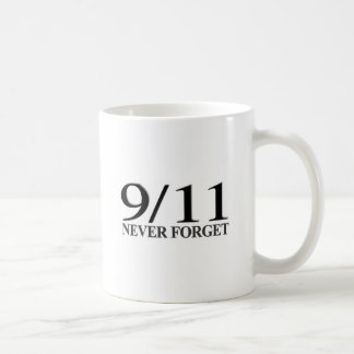 Caneca De Café 9/11 nunca esqueça