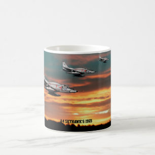 Caneca De Café A4 Skyhawks 1965