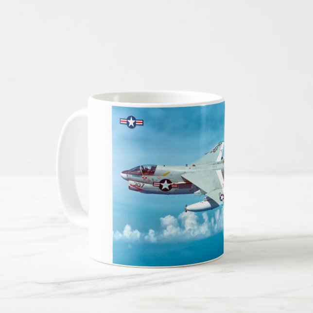 CANECA DE CAFÉ A-7E CORSAIR II (Frente Esquerda)
