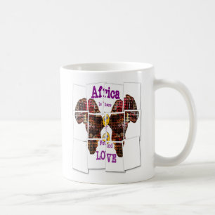 Caneca De Café A África é onde encontrei o Amor