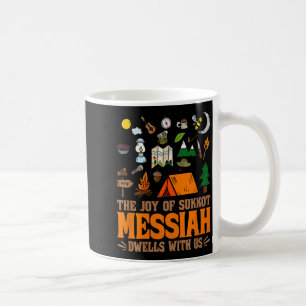 Caneca De Café A Alegria do Sukkot Messias Mora Conosco Ho Judaic
