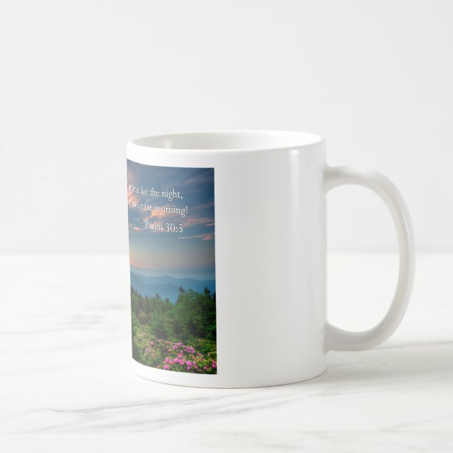 Caneca De Café a alegria vem na manhã (Direita)