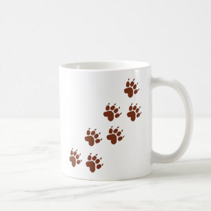 Caneca De Café a almofada marrom segue o ícone