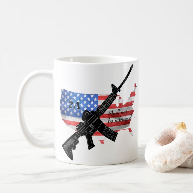 Caneca De Café A Alteração Ao segundo Não Deve Ser Violada No Sin (Com Donut)