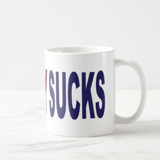 Caneca De Café A anarquia suga (Direita)