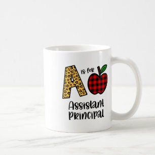 Caneca De Café A Apple A É Para A Escola De Estância Principal De