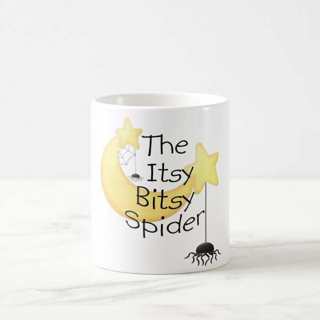Caneca De Café A aranha itsy de Bitsy (Centro)