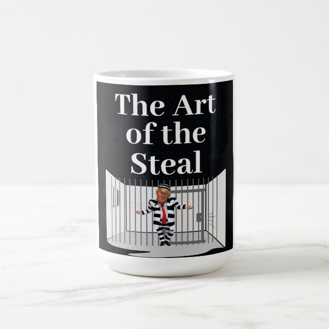 Caneca De Café A Arte da Armadilha Roubo (Centro)