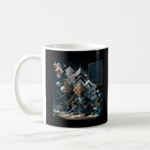 Caneca De Café A Arte da Descoberta Matemática