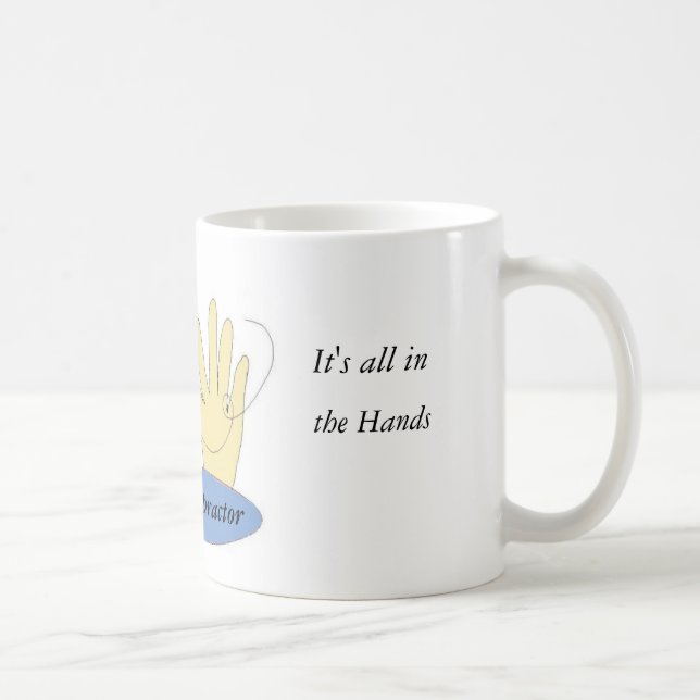 Caneca De Café A Arte da Quiroprática (Direita)