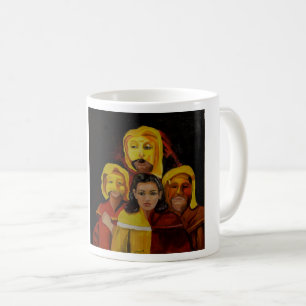 Caneca De Café A arte de Ellen - Mummers espanhóis