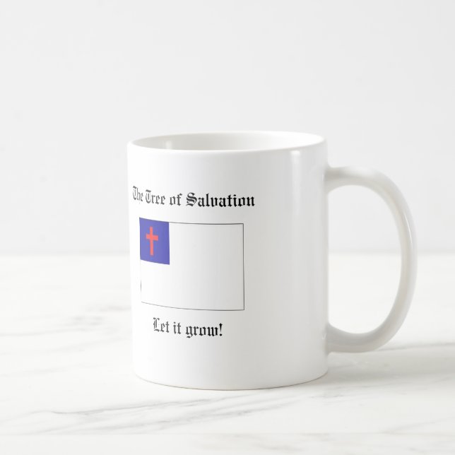 Caneca De Café A árvore da lama de salvação (Direita)