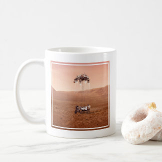 Caneca De Café A Aterrissagem De Perseverança Em Marte.