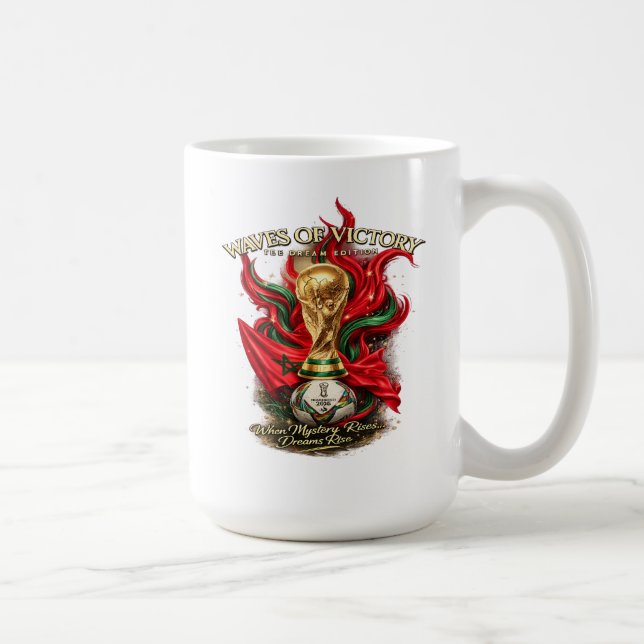 Caneca De Café A Atmosfera da Copa do Mundo (Direita)
