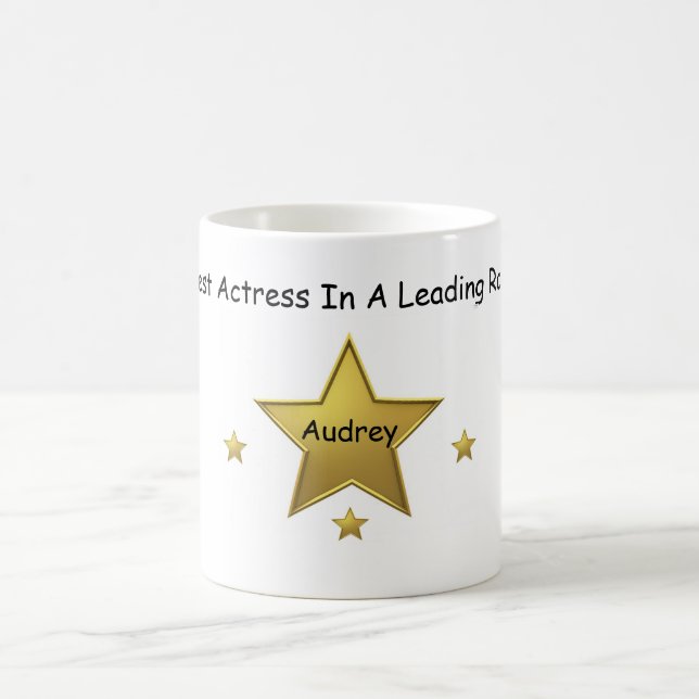 Caneca De Café A Audrey-Melhor atriz (Centro)