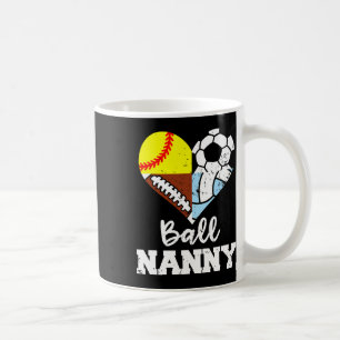Caneca De Café A babá de futebol ll softll volei ll jogador