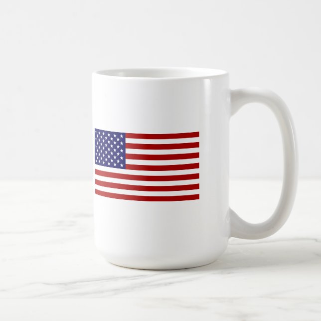 Caneca De Café A bandeira americana (Direita)