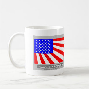Caneca De Café A bandeira americana Mug