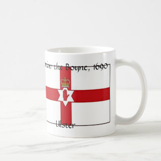 Caneca De Café A bandeira de Irlanda do Norte, Ulster, recorda o