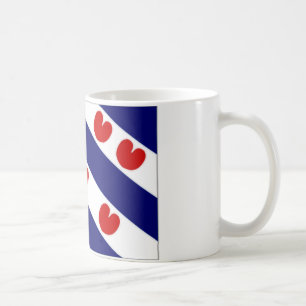 Caneca De Café A bandeira holandesa de Friesland