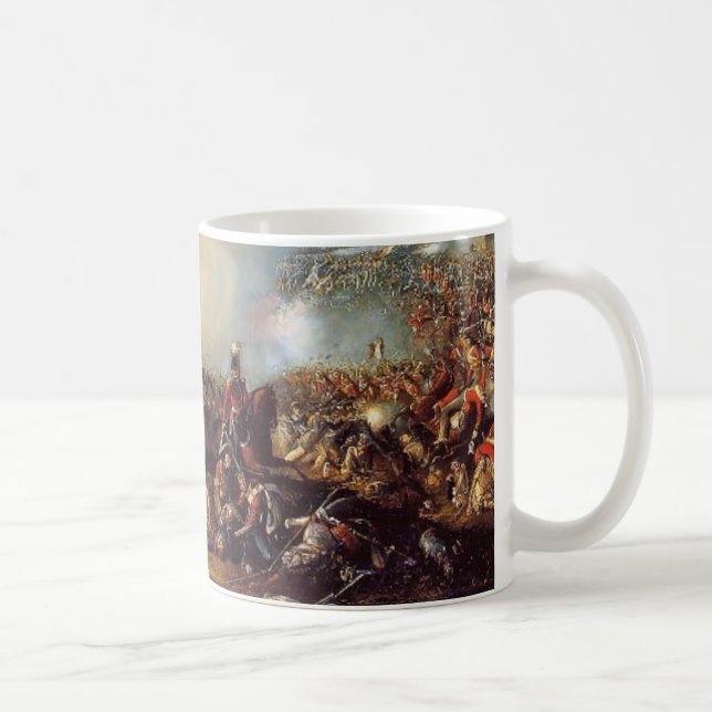 Caneca De Café A batalha de Waterloo (Direita)