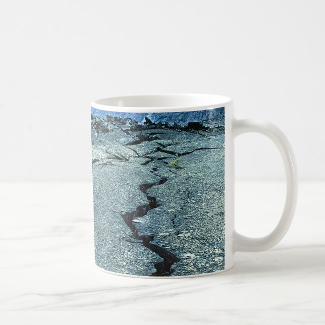 Caneca De Café A beleza da arte da natureza do "Tearing Earth" (Direita)