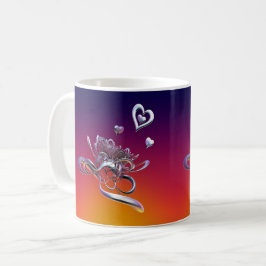 Caneca De Café A Beleza dos Corações