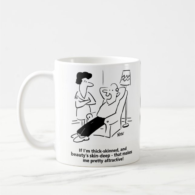 Caneca De Café A beleza é profunda (Esquerda)