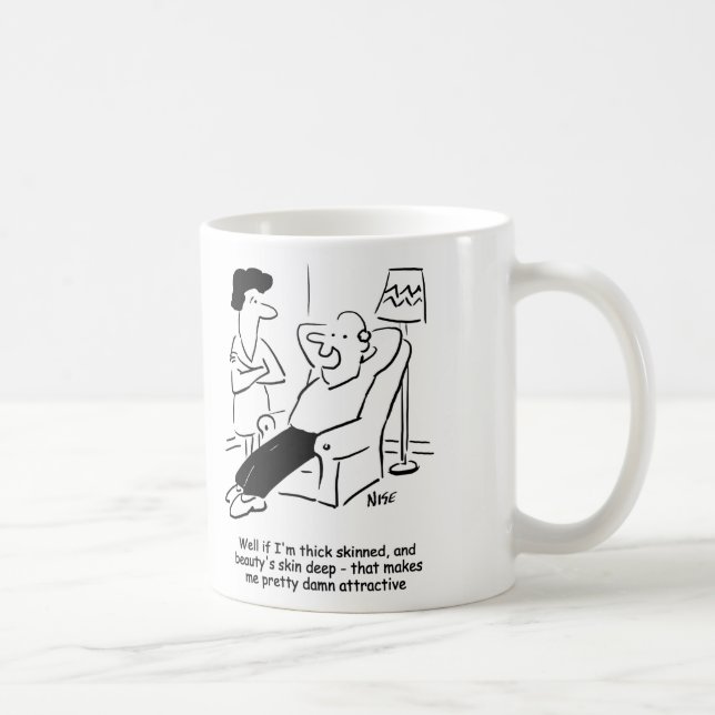 Caneca De Café A beleza é profunda (Direita)