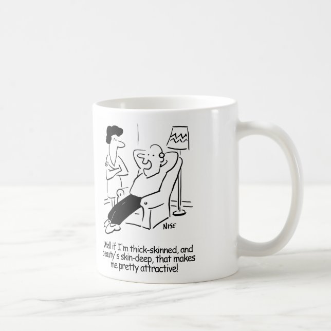Caneca De Café A Beleza é Só Aparência (Direita)
