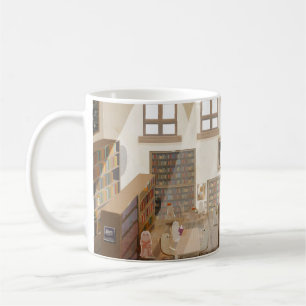 Caneca De Café A Biblioteca Assombrada