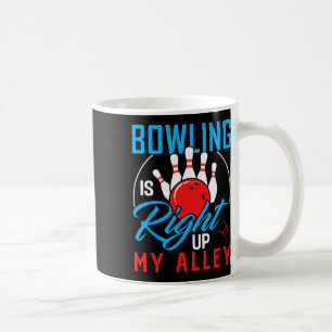 Caneca De Café A boliche Está Bem Em Cima Da Minha Boliche Mercha