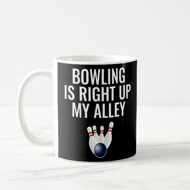 Caneca De Café A boliche Está Bem No Meu Beco (Esquerda)