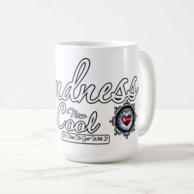 Caneca De Café A bondade É A Nova Legal (Frente Esquerda)