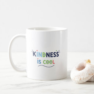 Caneca De Café A Bondade É Legal Citação Motivacional