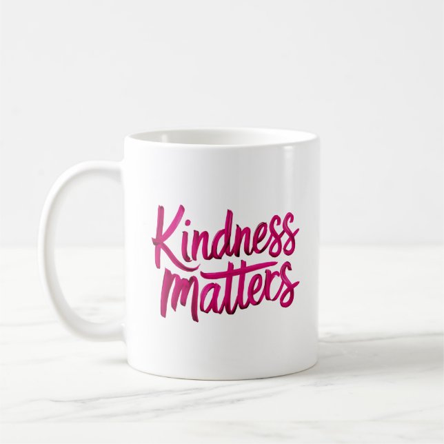 Caneca De Café A bondade importa a pintura (Esquerda)