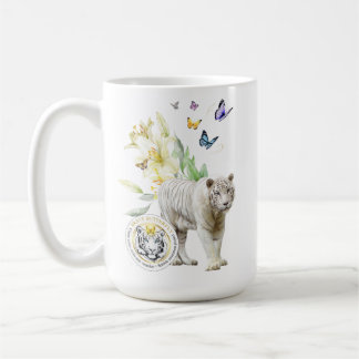 Caneca De Café A borboleta brava seja a personalização da mudança