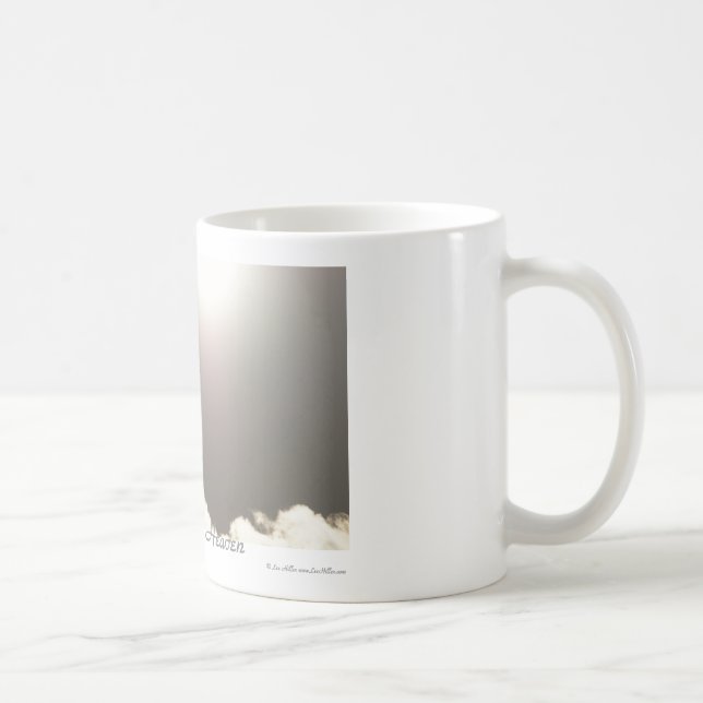 Caneca De Café A borda do Roupa, presentes e Coleções do céu (Direita)