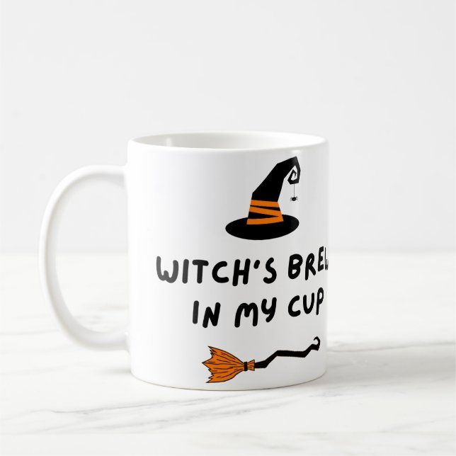 Caneca De Café A bruxa está no meu copo (Esquerda)