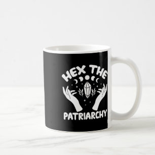 Caneca De Café A bruxa feminista da Wicca da Camisa Patriarcada