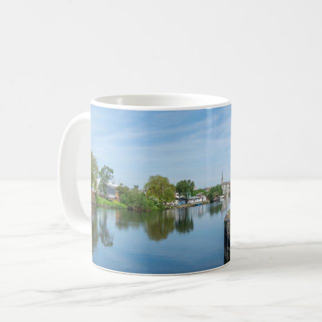 Caneca De Café A Calder & Hebble Navigation, Wakefield (Frente Esquerda)