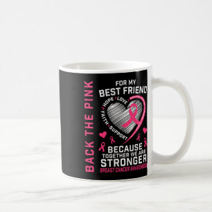 Caneca De Café A Camisa de Consciência do Cancer da Mama, de Melh