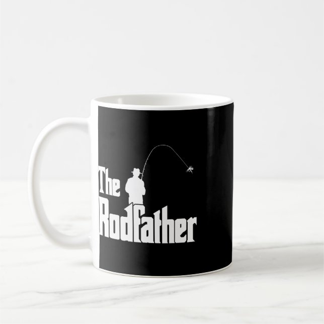 Caneca De Café A Camisa do Rodfather Fun Pescador Mar  (Esquerda)