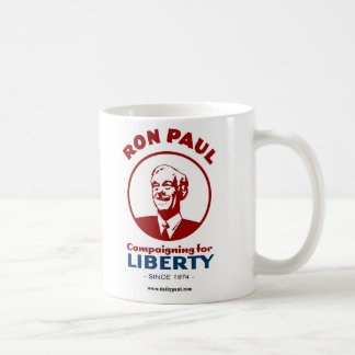 Caneca De Café A campanha de Ron Paul para a liberdade!