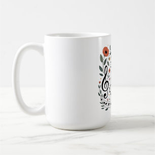 Caneca De Café A Canção Da Vida Começa Com A Mãe
