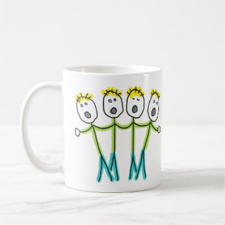 Caneca De Café A Cappella Stickmen