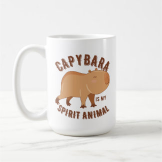 Caneca De Café A capybara é o meu animal espiritual