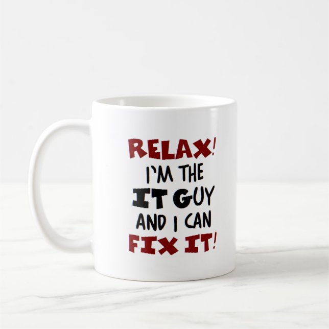 Caneca De Café a cara está aqui (Esquerda)