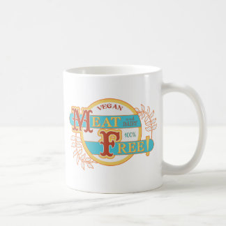 Caneca De Café A carne 100% livra o Vegan