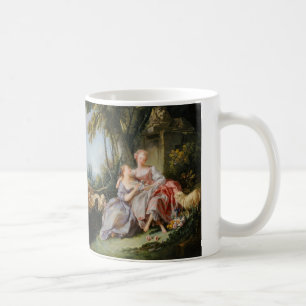 Caneca De Café A Carta de Amor por Francois Boucher